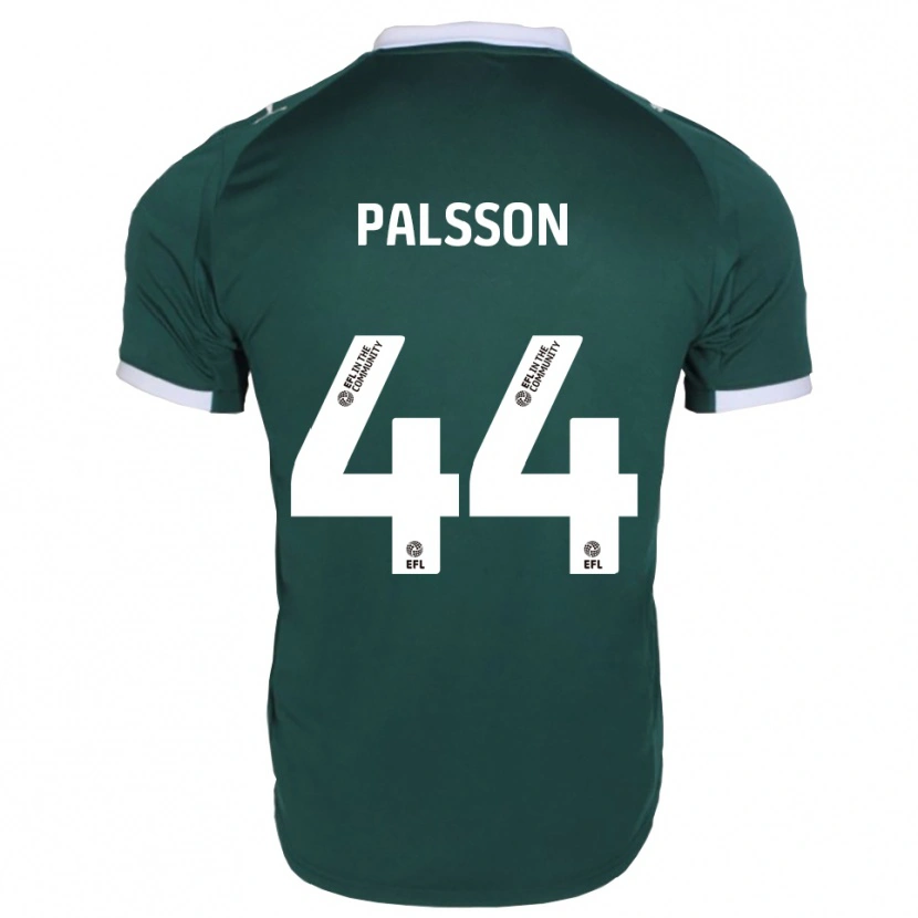 Danxen Damen Victor Pálsson #44 Grün Weiß Heimtrikot Trikot 2025/26 T-Shirt