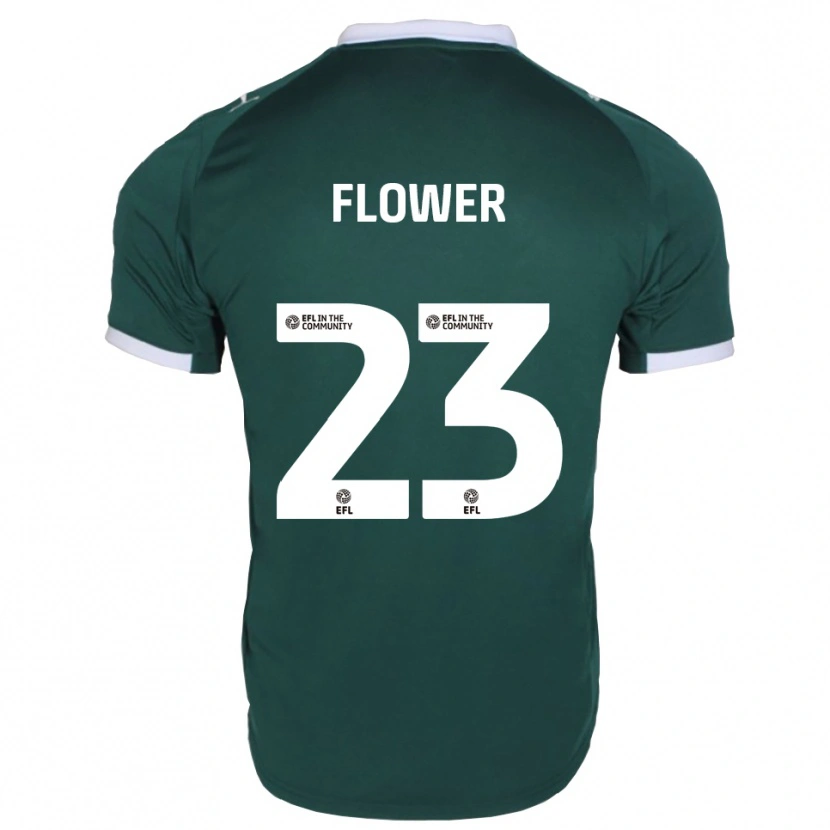 Danxen Damen Jack Flower #23 Grün Weiß Heimtrikot Trikot 2025/26 T-Shirt
