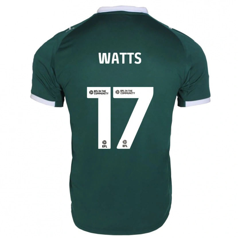 Danxen Damen Caleb Watts #17 Grün Weiß Heimtrikot Trikot 2025/26 T-Shirt