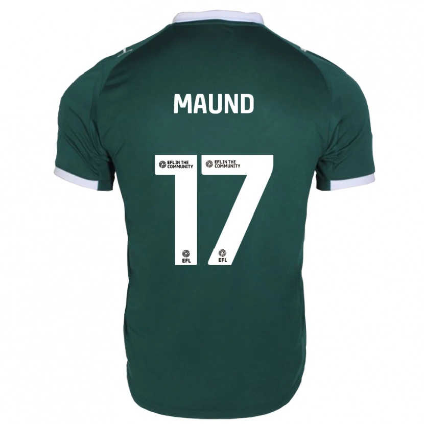 Danxen Damen Frankie Maund #17 Grün Weiß Heimtrikot Trikot 2025/26 T-Shirt