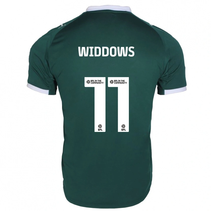 Danxen Damen Jade Widdows #11 Grün Weiß Heimtrikot Trikot 2025/26 T-Shirt
