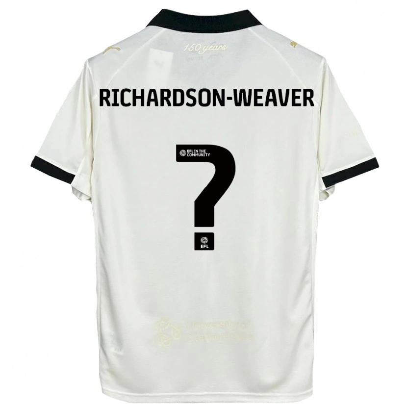 Danxen Damen Ella Richardson-Weaver #0 Cremeweiß Schwarz Heimtrikot Trikot 2025/26 T-Shirt