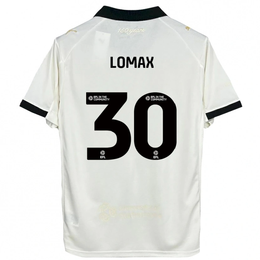 Danxen Damen Ben Lomax #30 Cremeweiß Schwarz Heimtrikot Trikot 2025/26 T-Shirt