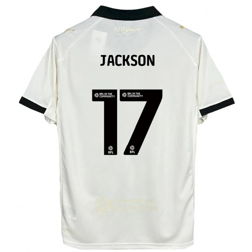 Danxen Damen Freya Jackson #17 Cremeweiß Schwarz Heimtrikot Trikot 2025/26 T-Shirt