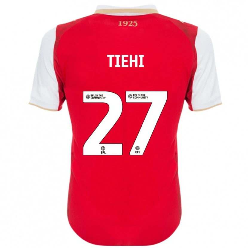 Danxen Damen Christ Tiehi #27 Rot Weiß Heimtrikot Trikot 2025/26 T-Shirt