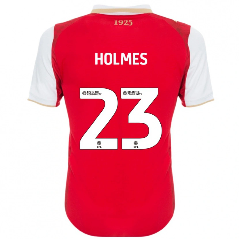 Danxen Damen Jack Holmes #23 Rot Weiß Heimtrikot Trikot 2025/26 T-Shirt
