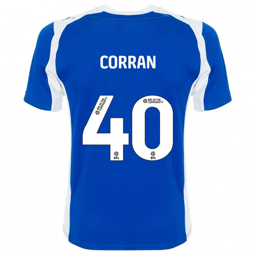 Danxen Damen Matthew Corran #40 Blau Weiß Heimtrikot Trikot 2025/26 T-Shirt