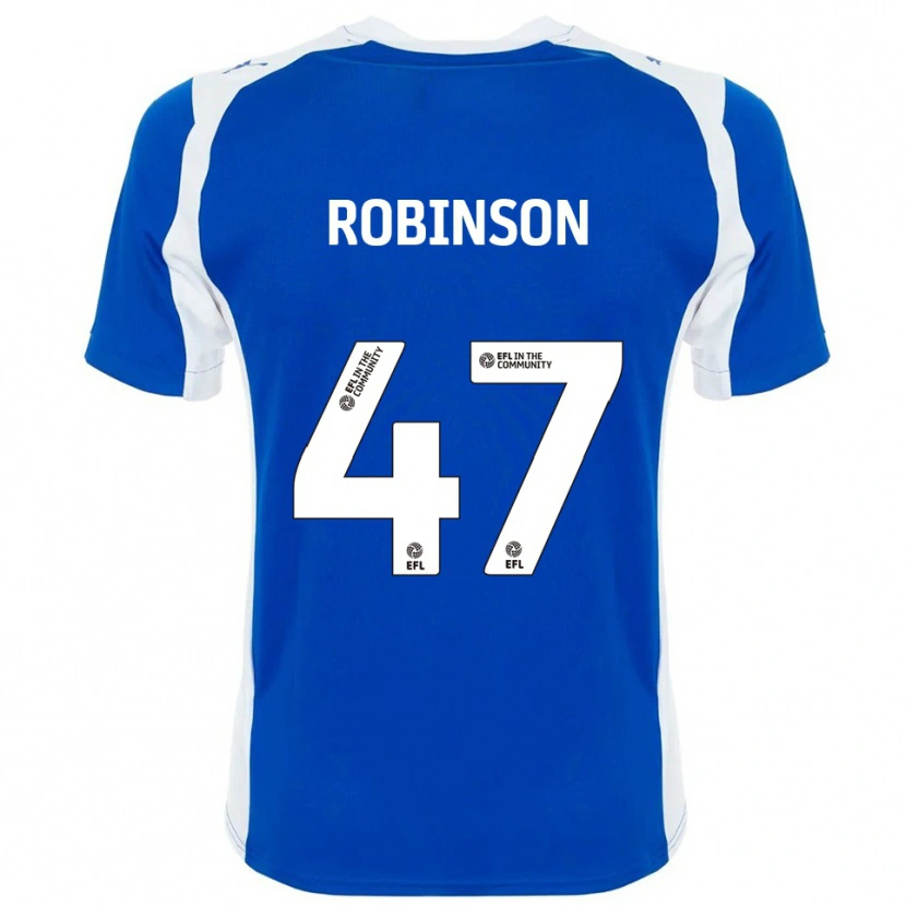 Danxen Damen Josh Robinson #47 Blau Weiß Heimtrikot Trikot 2025/26 T-Shirt