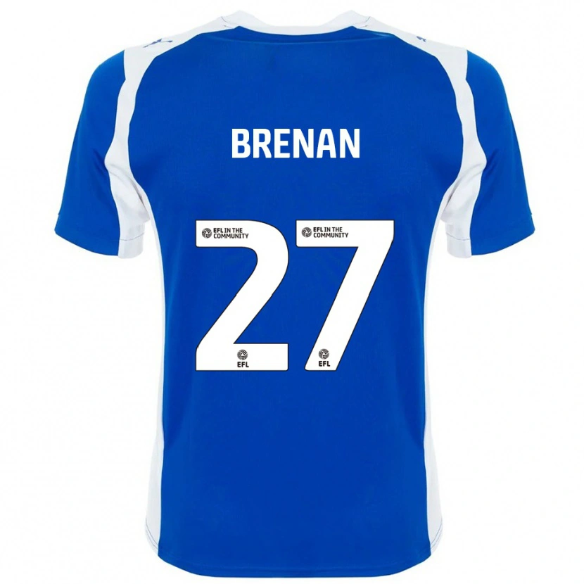 Danxen Damen Tobias Brenan #27 Blau Weiß Heimtrikot Trikot 2025/26 T-Shirt
