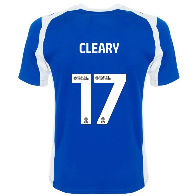 Danxen Damen Ellie Cleary #17 Blau Weiß Heimtrikot Trikot 2025/26 T-Shirt