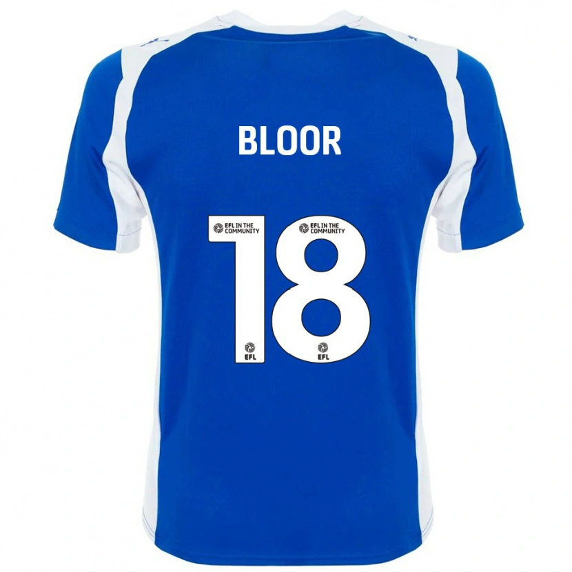 Danxen Damen Chelsea Bloor #18 Blau Weiß Heimtrikot Trikot 2025/26 T-Shirt