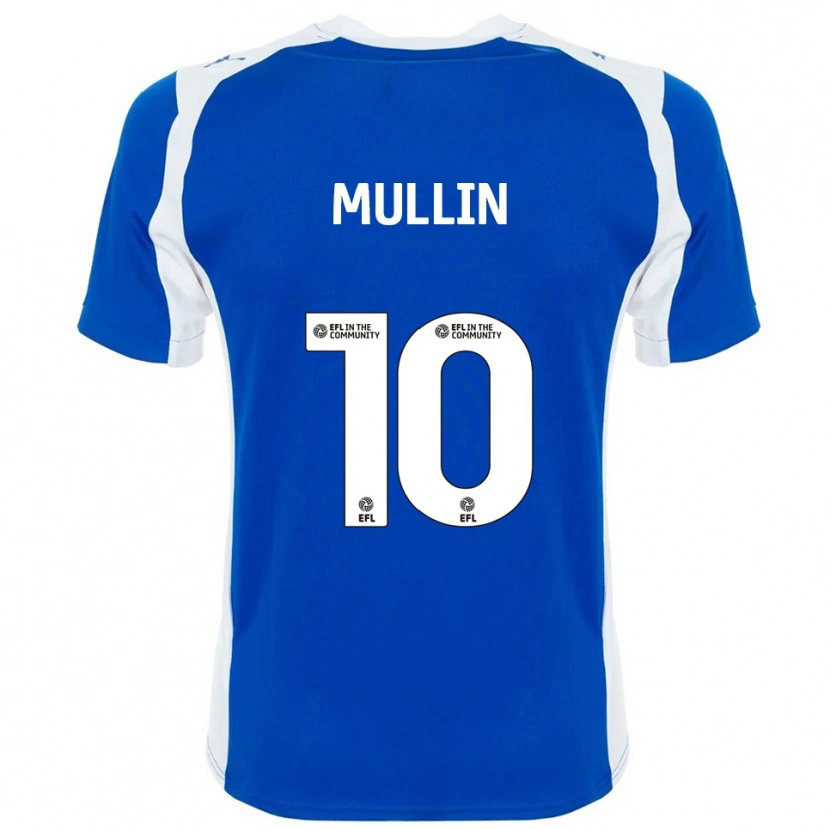 Danxen Damen Paul Mullin #10 Blau Weiß Heimtrikot Trikot 2025/26 T-Shirt