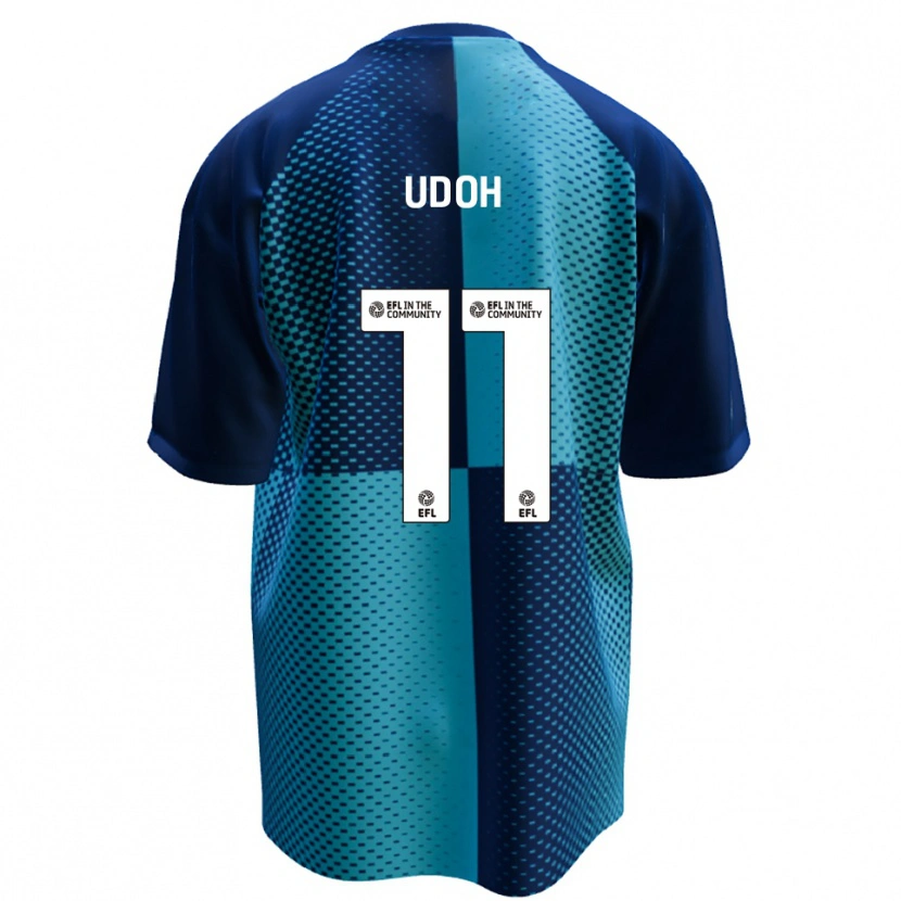 Danxen Damen Daniel Udoh #11 Blau Himmelblau Heimtrikot Trikot 2025/26 T-Shirt