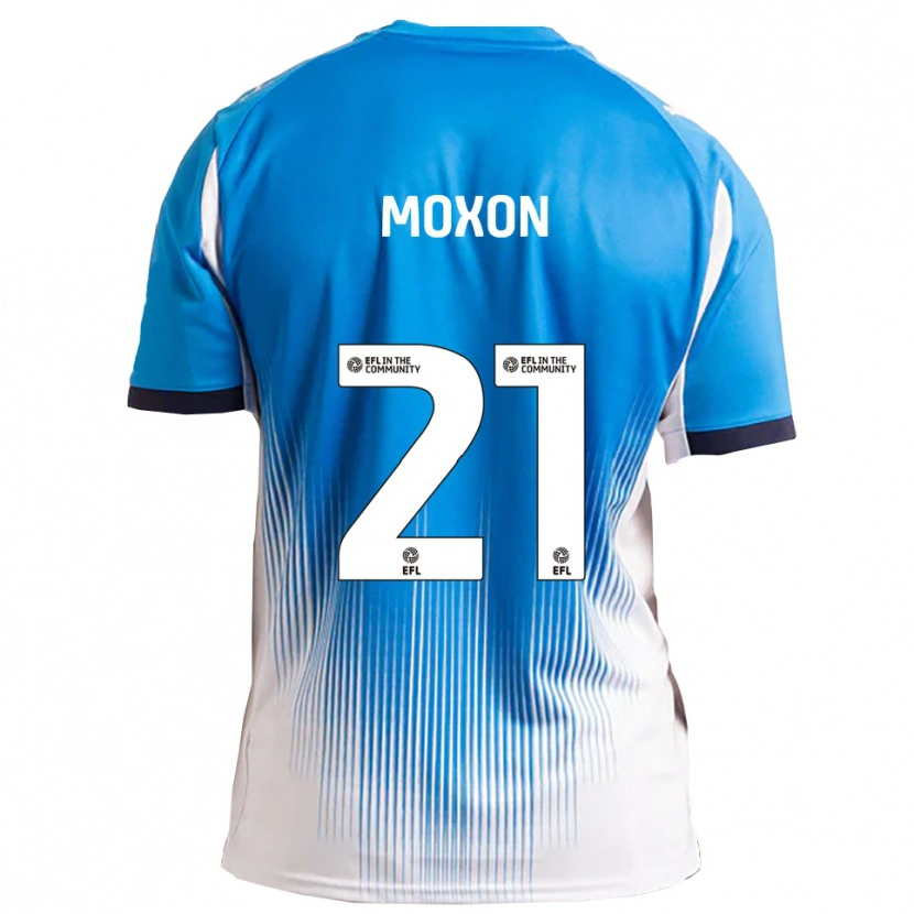 Danxen Damen Owen Moxon #21 Blau Weiß Heimtrikot Trikot 2025/26 T-Shirt
