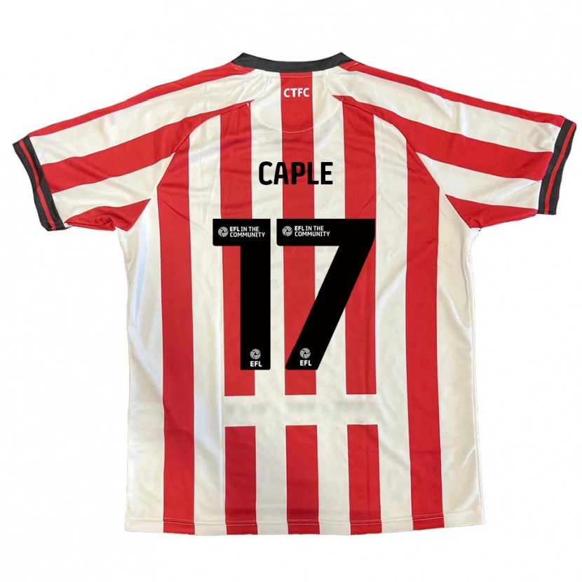 Danxen Damen Charlie Caple #17 Rot Weiß Schwarz Heimtrikot Trikot 2025/26 T-Shirt