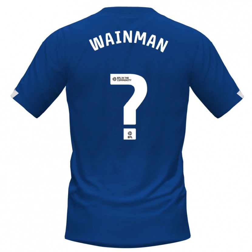 Danxen Damen Theo Wainman #0 Blau Weiß Heimtrikot Trikot 2025/26 T-Shirt