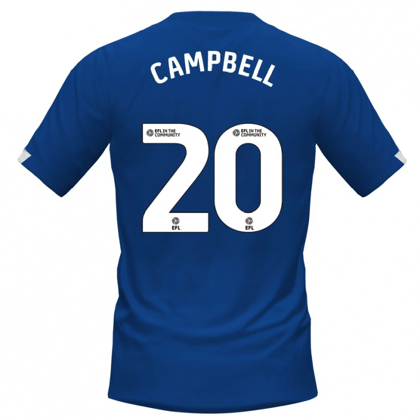 Danxen Damen Vontae Daley-Campbell #20 Blau Weiß Heimtrikot Trikot 2025/26 T-Shirt