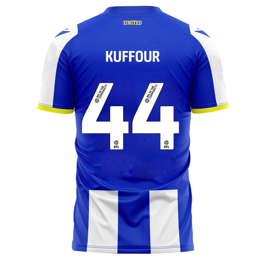 Danxen Damen Samuel Kuffour Jr. #44 Blau Weiß Heimtrikot Trikot 2025/26 T-Shirt