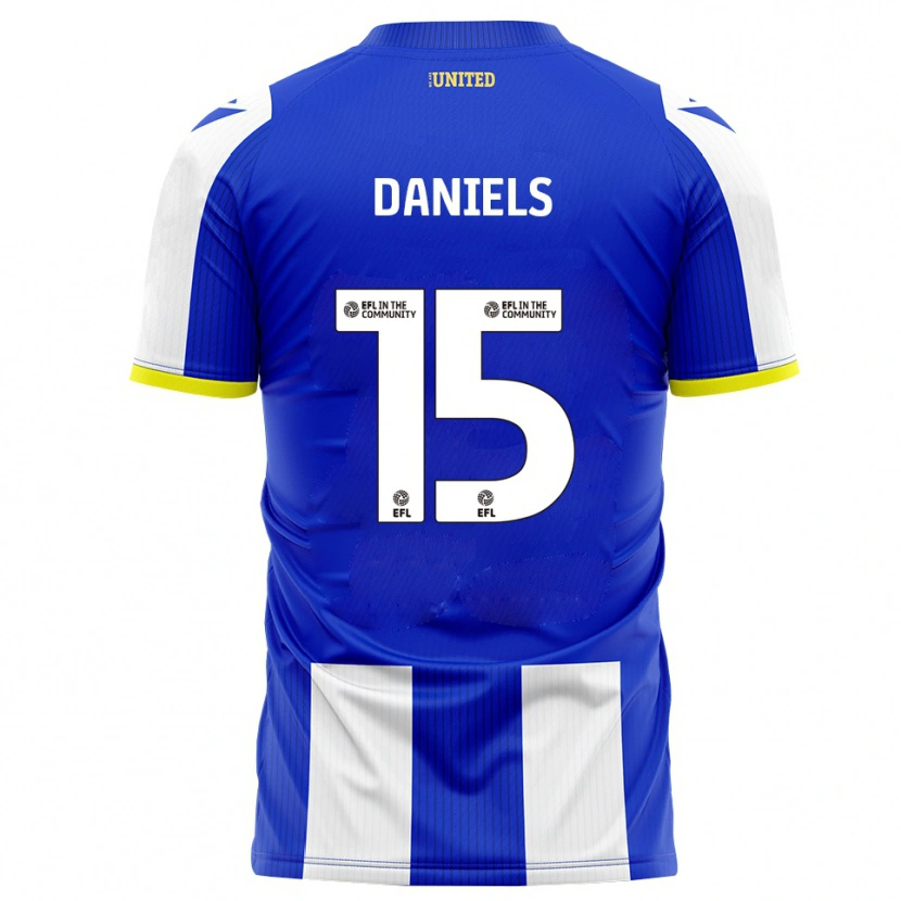 Danxen Damen Learna Daniels #15 Blau Weiß Heimtrikot Trikot 2025/26 T-Shirt