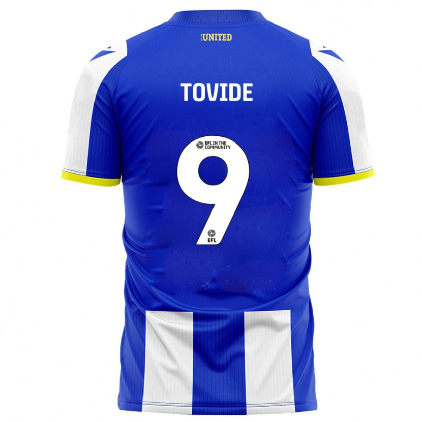 Danxen Damen Samson Tovide #9 Blau Weiß Heimtrikot Trikot 2025/26 T-Shirt