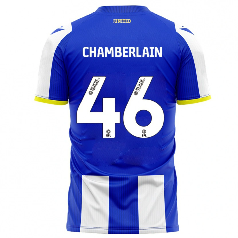 Danxen Damen Harrison Chamberlain #46 Blau Weiß Heimtrikot Trikot 2025/26 T-Shirt