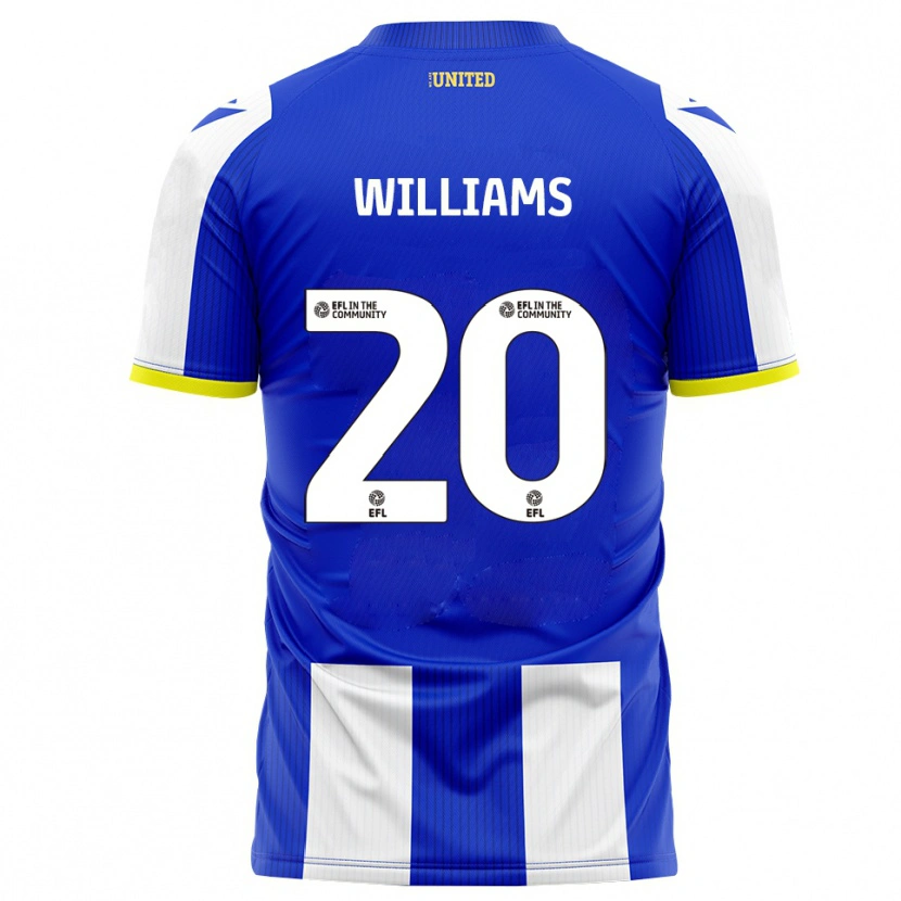 Danxen Damen Billie-Jo Williams #20 Blau Weiß Heimtrikot Trikot 2025/26 T-Shirt