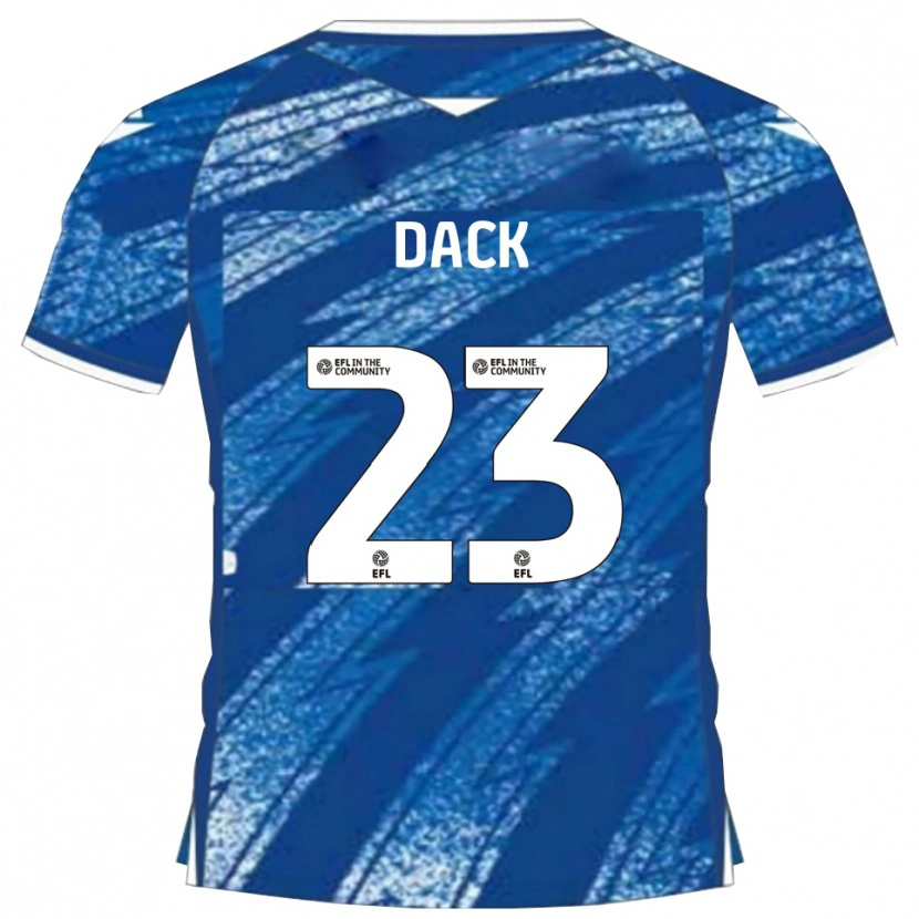 Danxen Damen Bradley Dack #23 Blau Weiß Heimtrikot Trikot 2025/26 T-Shirt