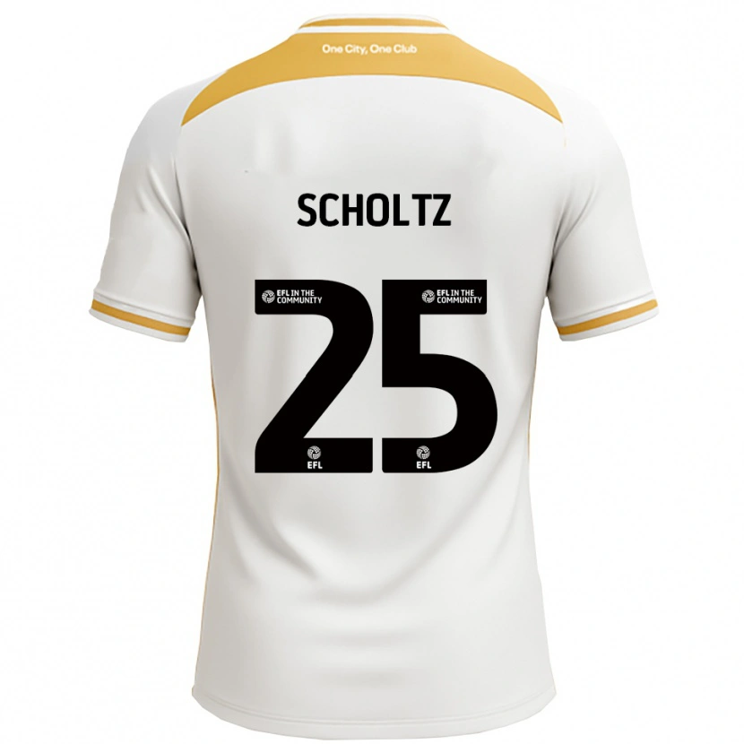 Danxen Damen Phoenix Scholtz #25 Weiß Gold Heimtrikot Trikot 2025/26 T-Shirt