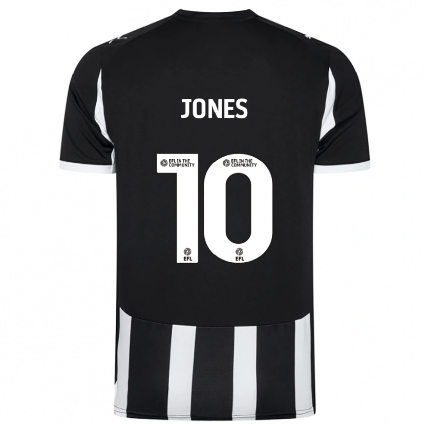 Danxen Damen Jodi Jones #10 Schwarz Weiß Heimtrikot Trikot 2025/26 T-Shirt