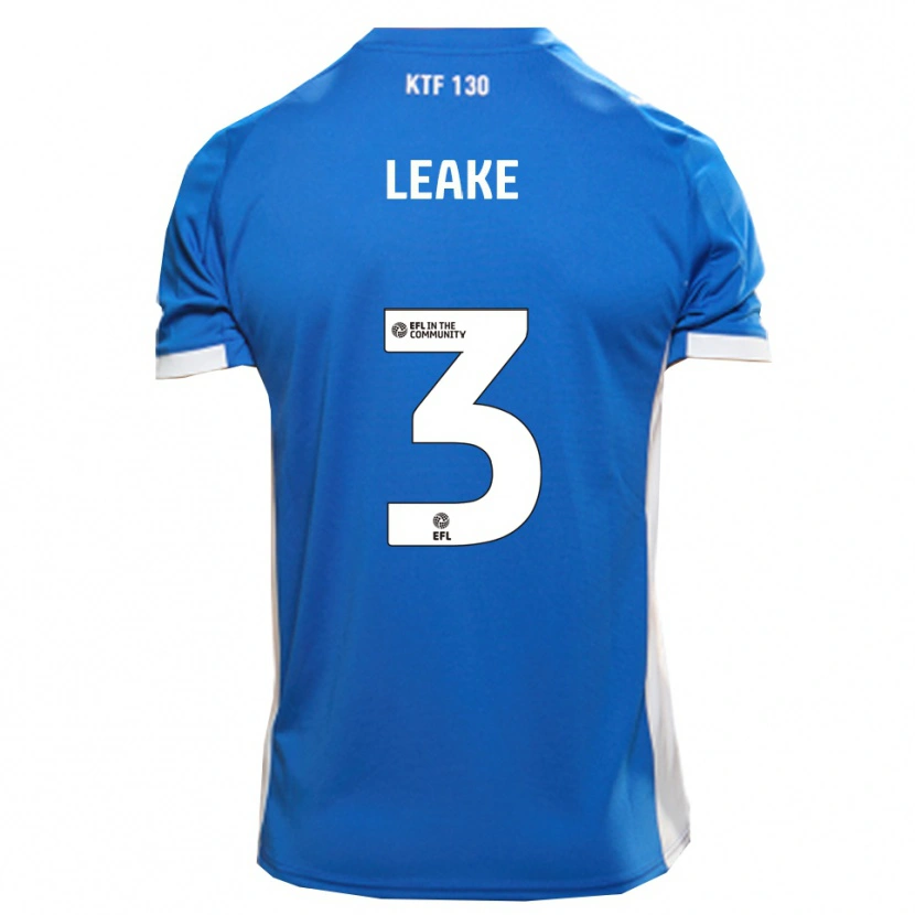 Danxen Damen Jake Leake #3 Blau Weiß Heimtrikot Trikot 2025/26 T-Shirt