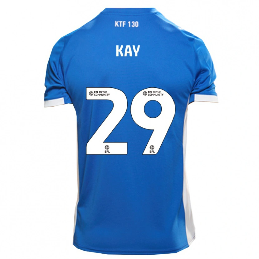 Danxen Damen Josh Kay #29 Blau Weiß Heimtrikot Trikot 2025/26 T-Shirt