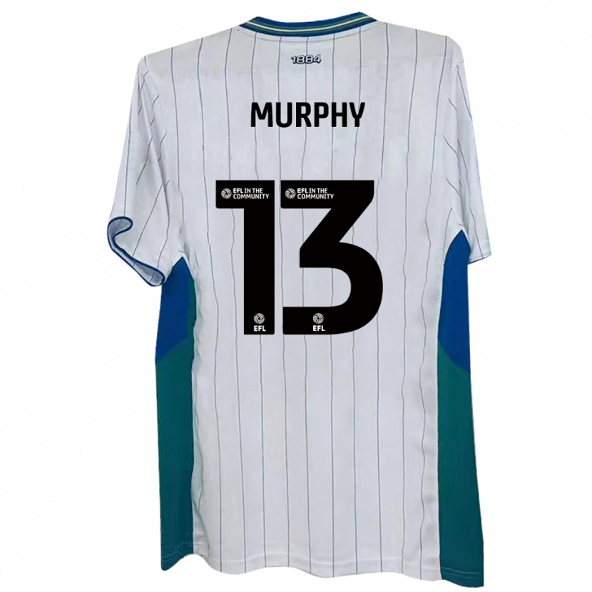 Danxen Damen Joe Murphy #13 Weiß Grün Blau Heimtrikot Trikot 2025/26 T-Shirt