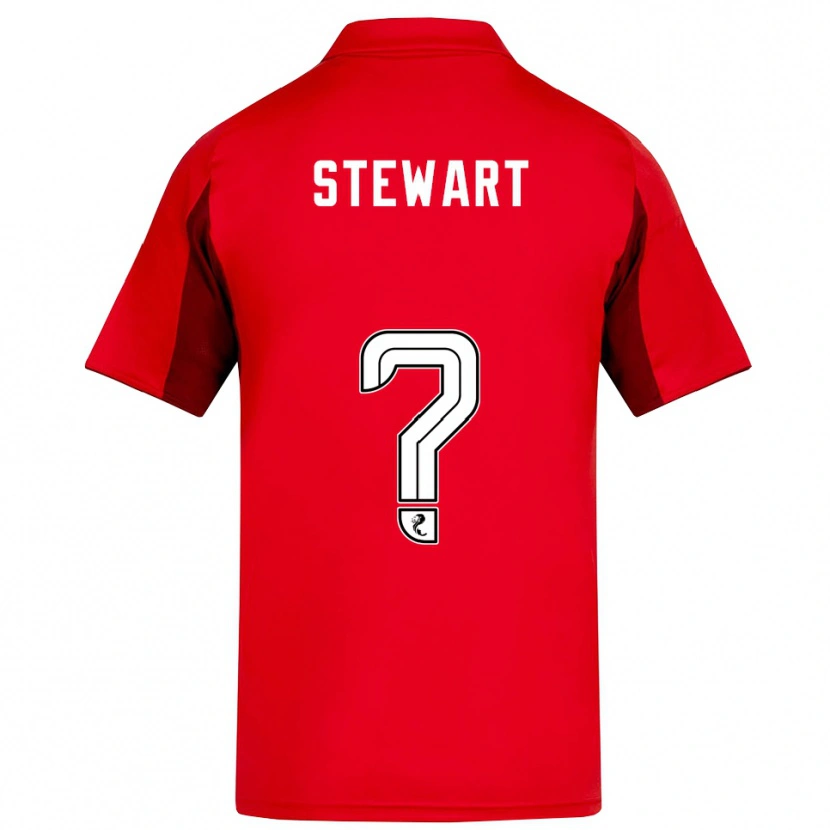 Danxen Damen Alfie Stewart #0 Rot Burgunderrot Heimtrikot Trikot 2025/26 T-Shirt