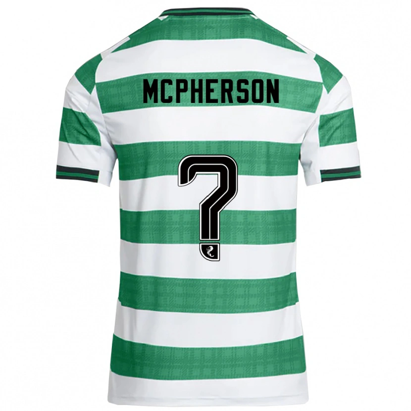 Danxen Damen Ben Mcpherson #0 Grün Weiß Heimtrikot Trikot 2025/26 T-Shirt