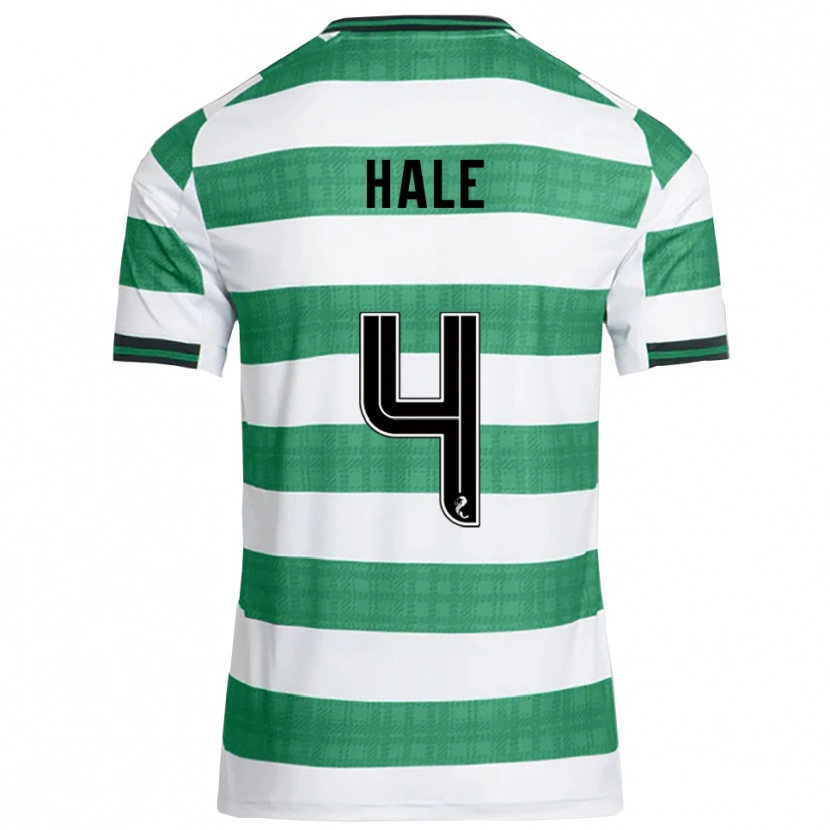 Danxen Damen Finlay Hale #4 Grün Weiß Heimtrikot Trikot 2025/26 T-Shirt