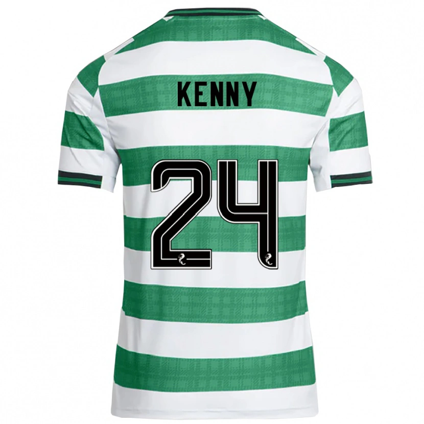 Danxen Damen Johnny Kenny #24 Grün Weiß Heimtrikot Trikot 2025/26 T-Shirt