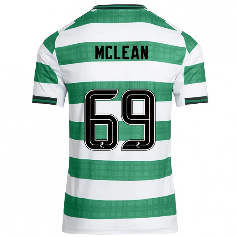 Danxen Damen Kai Mclean #69 Grün Weiß Heimtrikot Trikot 2025/26 T-Shirt