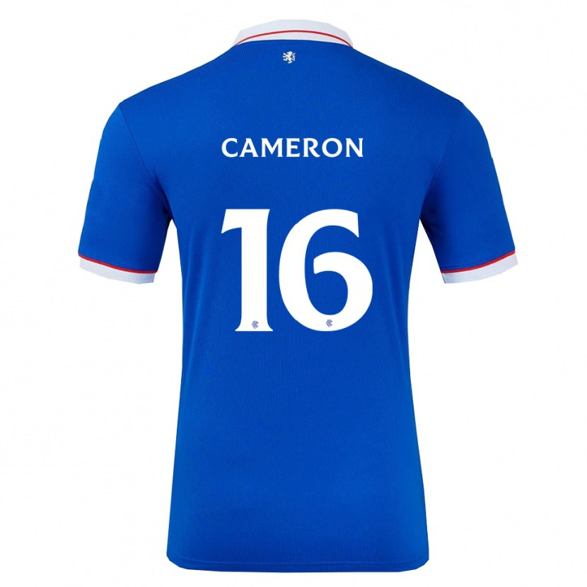 Danxen Damen Lyall Cameron #16 Blau Weiß Heimtrikot Trikot 2025/26 T-Shirt