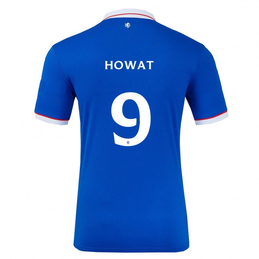 Danxen Damen Kirsty Howat #9 Blau Weiß Heimtrikot Trikot 2025/26 T-Shirt