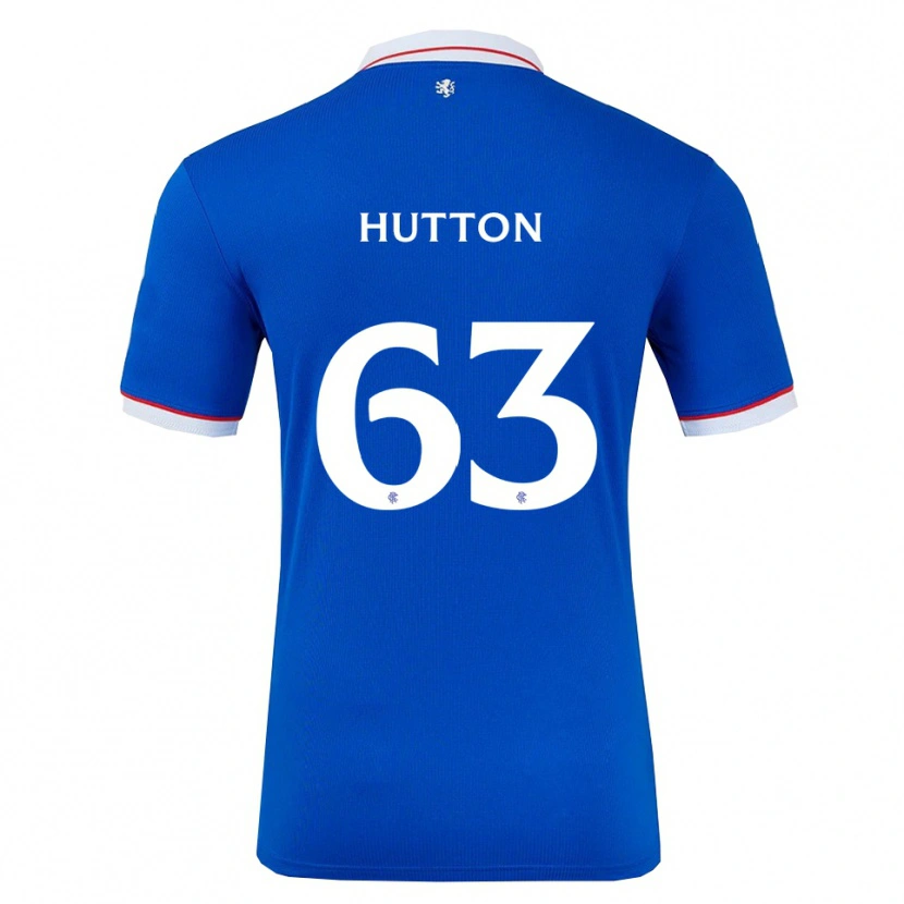 Danxen Damen Zander Hutton #63 Blau Weiß Heimtrikot Trikot 2025/26 T-Shirt