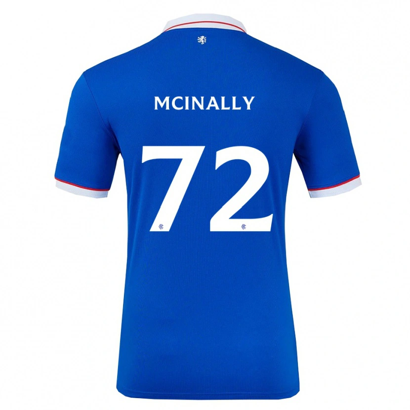Danxen Damen Darren Mcinally #72 Blau Weiß Heimtrikot Trikot 2025/26 T-Shirt