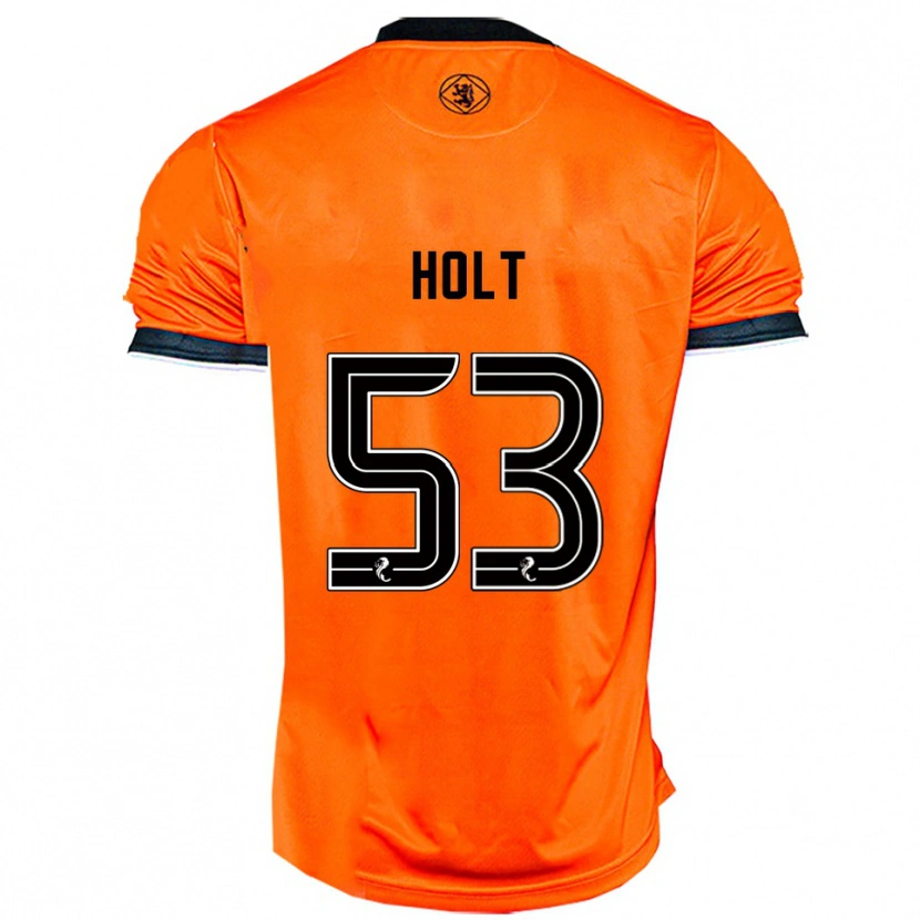 Danxen Damen Josh Holt #53 Orange Schwarz Heimtrikot Trikot 2025/26 T-Shirt