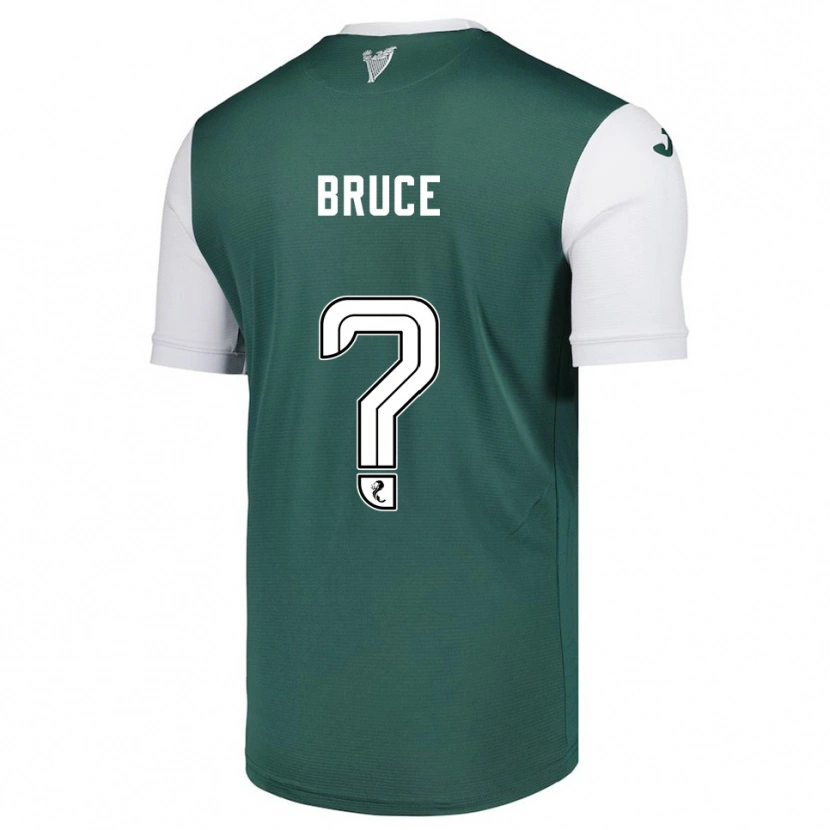 Danxen Damen Zach Bruce #0 Grün Weiß Heimtrikot Trikot 2025/26 T-Shirt