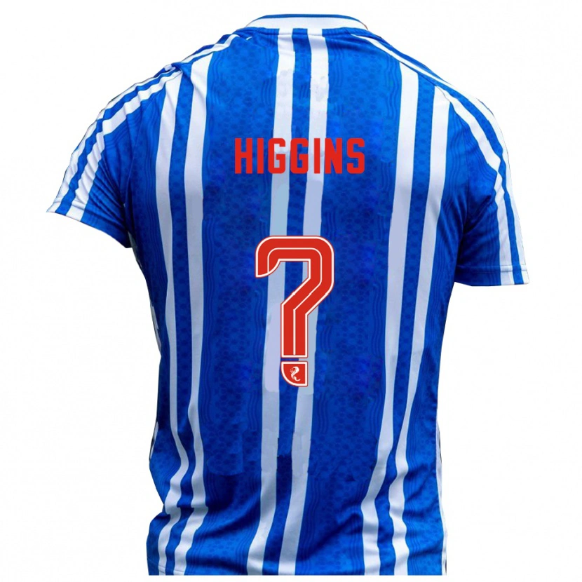 Danxen Damen Rhona Higgins #0 Blau Weiß Heimtrikot Trikot 2025/26 T-Shirt