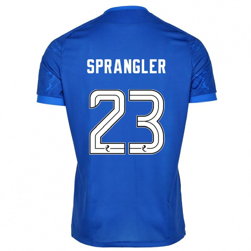 Danxen Damen Sven Sprangler #23 Blau Weiß Heimtrikot Trikot 2025/26 T-Shirt
