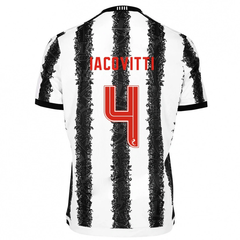 Danxen Damen Alex Iacovitti #4 Weiß Schwarz Heimtrikot Trikot 2025/26 T-Shirt