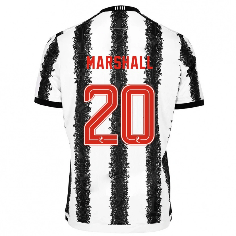 Danxen Damen Lewis Marshall #20 Weiß Schwarz Heimtrikot Trikot 2025/26 T-Shirt