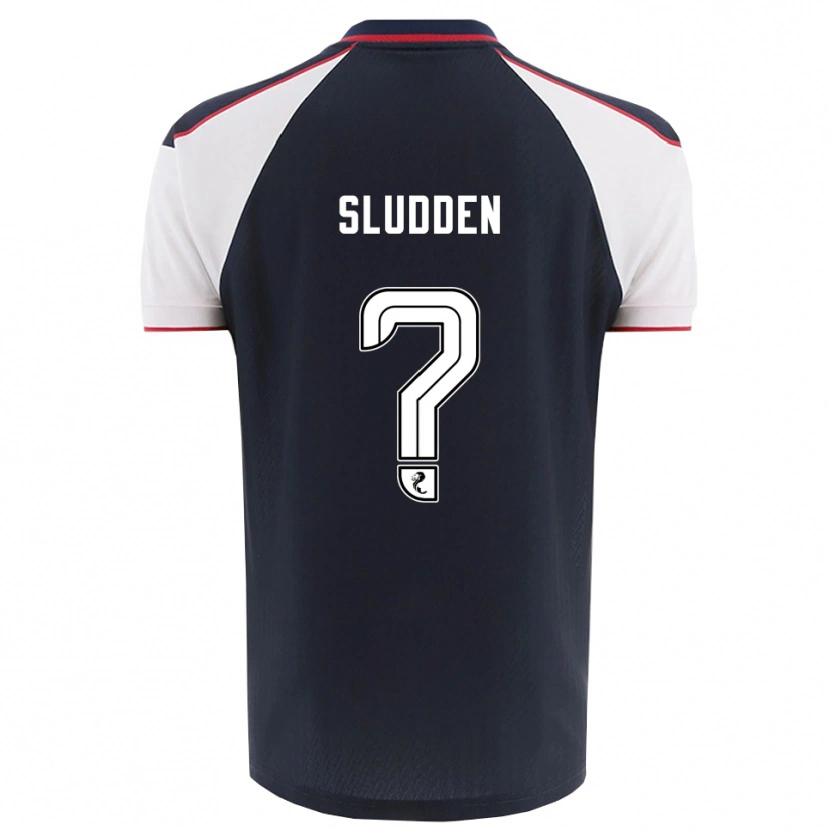 Danxen Damen Erin Sludden #0 Marine Weiß Heimtrikot Trikot 2025/26 T-Shirt