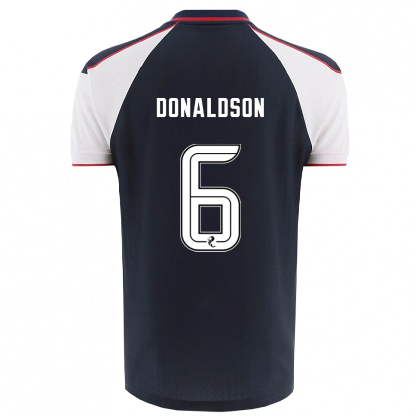 Danxen Damen Coll Donaldson #6 Marine Weiß Heimtrikot Trikot 2025/26 T-Shirt
