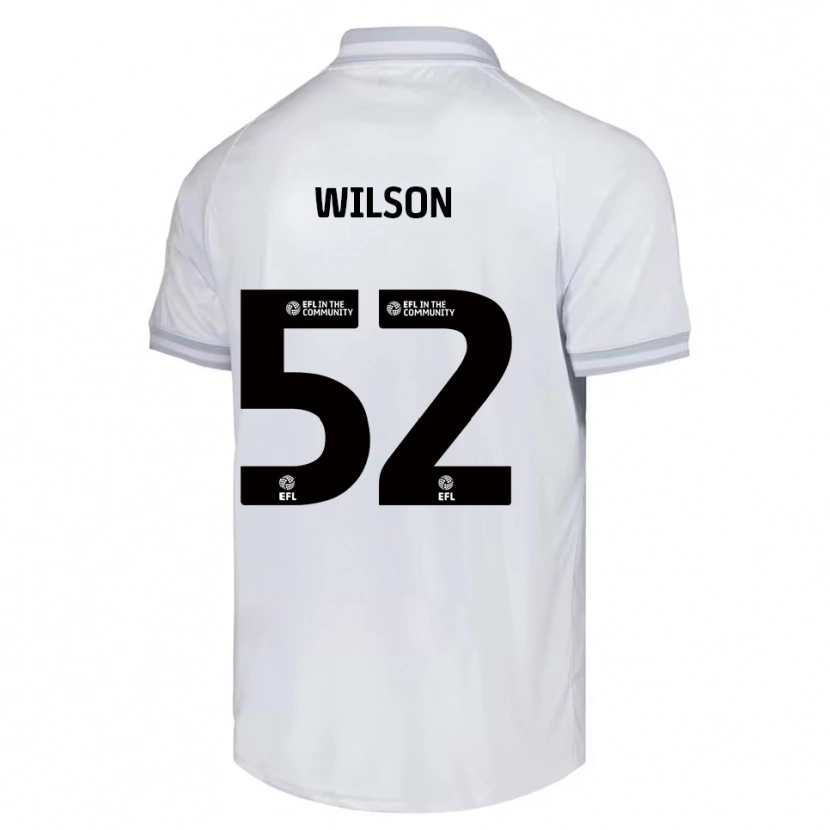 Danxen Damen Aston Wilson #52 Weiß Grau Schwarz Auswärtstrikot Trikot 2025/26 T-Shirt